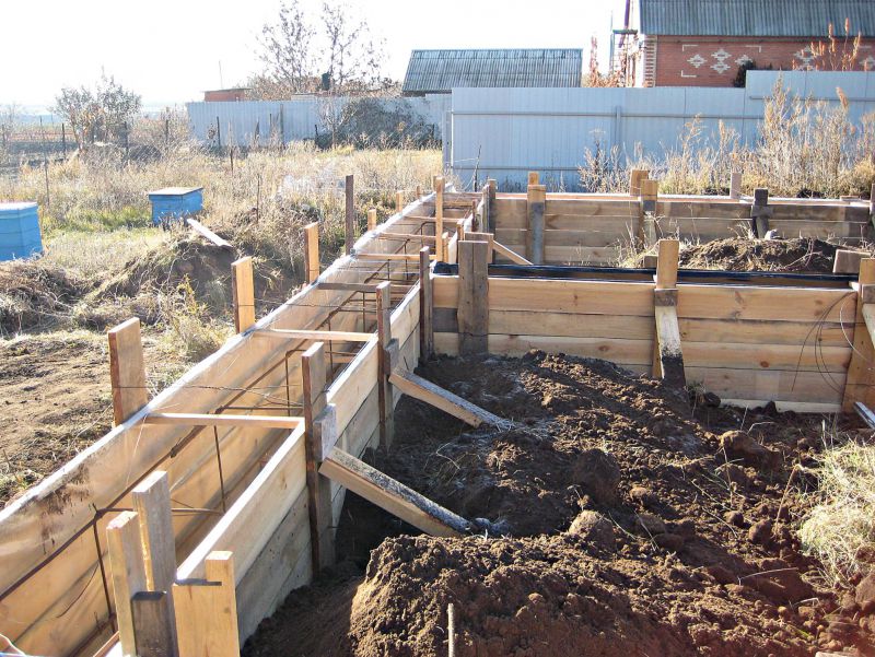 Опалубка для фундамента Опалубка для фундамента